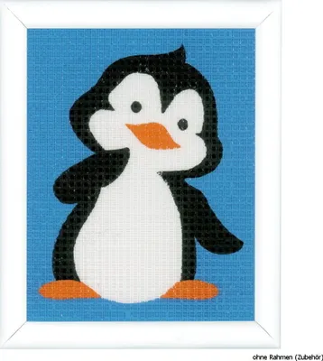 Produktbild von Vervaco Stickpackung "Pinguin", Stickbild vorgezeichnet