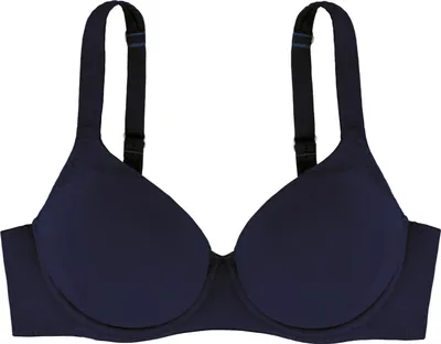Produktbild von Dorina Bügel BH Lindsay, T-Shirt BH Lindsay/Eco, BH ungefüttert (BH Größe: 100D / Farbe: blau)
