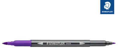 Produktbild von Staedtler Doppelfaserm.wasserverm. violett