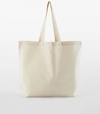 Produktbild von Westford Mill W165 | Organic Baumwolle InCo. Maxi Bag For Life Einkaufstasche - Farbe: Natural - Größe: 35 x 39 x 13,5 cm