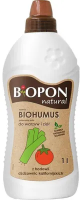Immagine prodotto di Fertilizzante naturale per ortaggi e piante aromatiche Biohumus 1 l