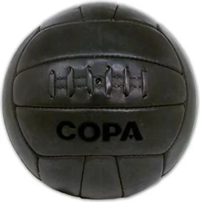 Immagine prodotto di COPA - Pallone da calcio retrò anni '50 - Nero