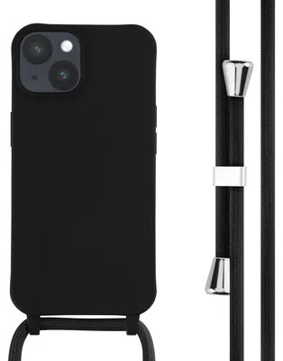 Imagen del producto de Funda de Silicona con Cuerda para Apple iPhone 14 -