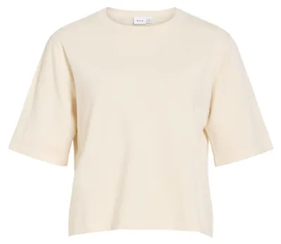 Immagine prodotto di VILA Maglia a maniche corte Taglio morbido Design minimalista Look casual Taglia: L
