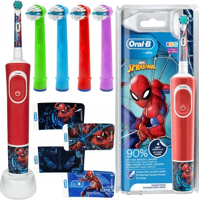 Immagine prodotto di Spazzolino Elettrico Oral-B Vitality Spiderman Per Bambini + Accessori
