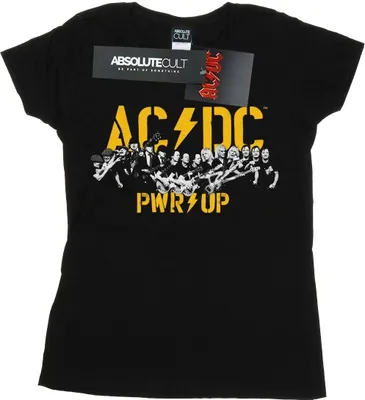 Produktbild von AC/DC - "PWR-UP" T-Shirt für Damen BI4765 (L) (Schwarz)