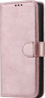 Produktbild von Mobigear Premium  Samsung Galaxy S20 Hülle Klapphülle Geldbörse - Roségold