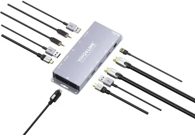 Immagine prodotto di Vivolink VLUSBCHUB3 USB-Grafikadapter (VLUSBCHUB3)