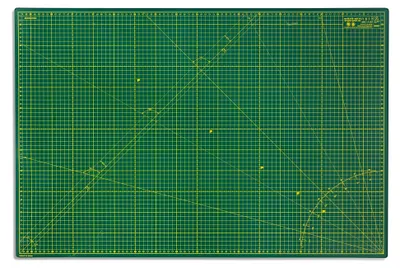 Produktbild von Schneidematte A1 Grün, 5-lagige selbstheilende Schneidematte 60x90