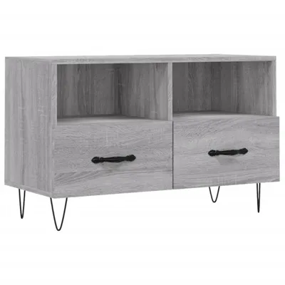 Produktbild von TV-Schrank Grau Sonoma 80x36x50 cm Holzwerkstoff