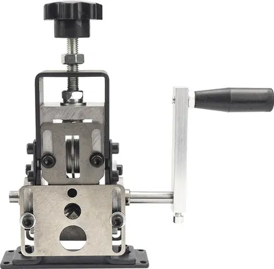 Produktbild von Manuelle Drahtabisoliermaschine Kupferbohr Drahtstripper mit Handkurbel - Tragbare Aluminiumkonstruktion