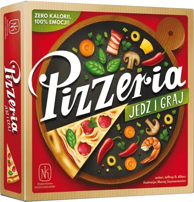 Obrázok produktu pre Nasza Księgarnia Gra Pizzeria planszowa dla 2-4 graczy