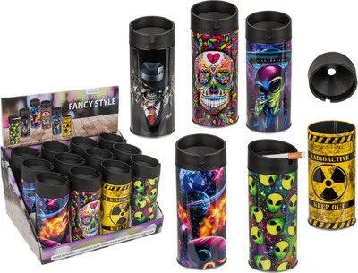 Obrázok produktu pre OOTB kovový popolník Fancy Style D: cca 7 cm