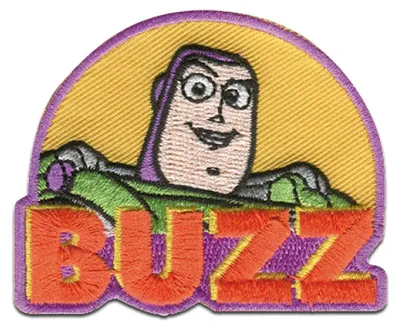 Produktbild von Disney © Toy Story 4 Buzz Disney / Pixar - Aufnäher, Bügelbild, Aufbügler, Applikationen, Patches, Flicken, Größe: 6,5 x 5,2 cm