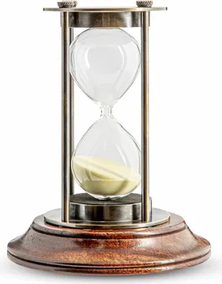 Produktbild von Authentic Models Sanduhr Bronzed 30 Minuten, Zeitmesser, Holz, Metall, Glas, HG007