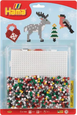 Produktbild von Hama Weihnachtsmotiv 2 mit 1100 Perlen