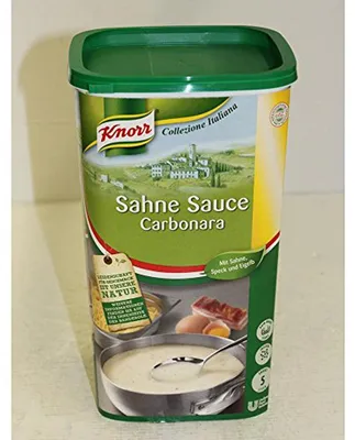 Immagine prodotto di Sugo alla carbonara Knorr  confezione sfusa per catering 1000g