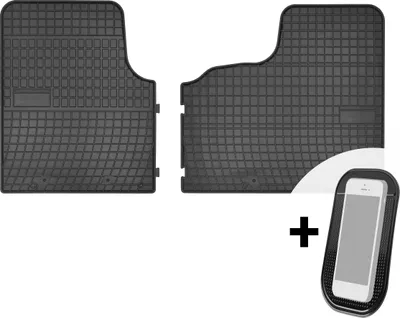 Immagine prodotto di Tappetini in gomma per auto Tappetini per auto su misura set da 2 pezzi - adatti per Opel Vivaro B 2 Renault Trafic 3 Nissan NV300 Fiat Talento a partire dal 2014