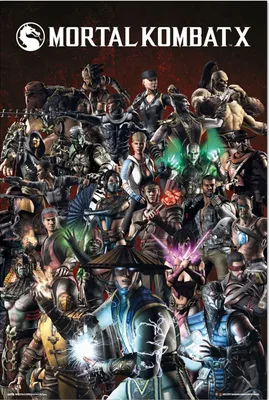 Produktbild von Mortal Kombat - Poster - Characters
