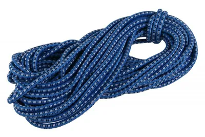 Produktbild von Strapazierfähiges elastisches Gummiband, geflochten, 20 Meter Länge x 8 mm Breite