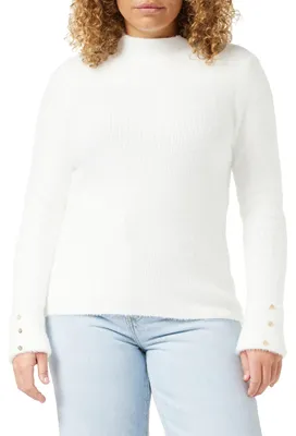 Productafbeelding van Morgan Pullover, lange mouwen, zachte, witte trui