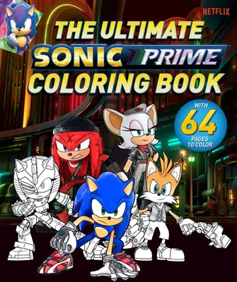 Produktbild von The Ultimate Sonic Prime Coloring Book