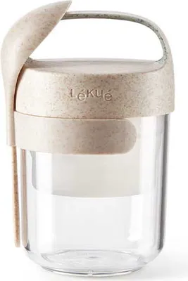 Image de Boîte Lekue To Go Organic 400 Ml Contenant Alimentaire éco-responsable Et Portable - Lekue