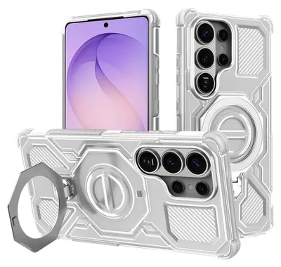 Obrázok produktu pre Techsuit - Carbon Shield PRO puzdro pre Samsung Galaxy S26 Ultra - biele transparentné