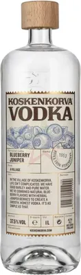 Produktbild von Koskenkorva Vodka Blueberry Juniper Flavoured 37,5 % 1,00 Liter