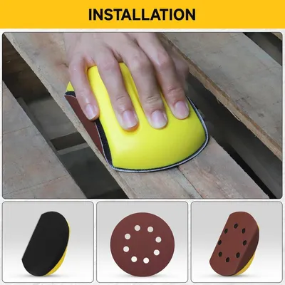 Handschleifblock Set von 2