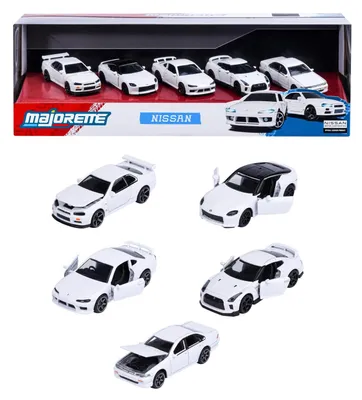 Produktbild von Majorette Nissan 5 Pieces Giftpack