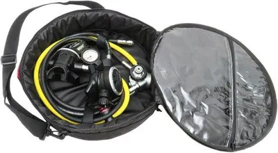 Produktbild von Nylon-Duikregulator-Accessoires-Sets mit Schuimhoes und Schouderriem