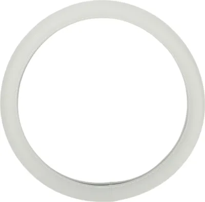 Produktbild von 1 Stk. 14,37"-14,92" Universal Lenkradbezug - Auto Anti-Rutsch - Kunstleder Hellgrau Lenkradbezug