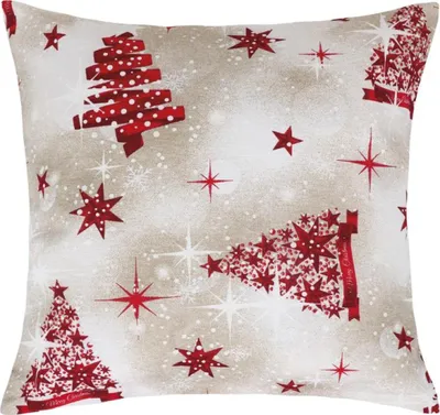 Obrázok produktu pre Vankúš CHRISTMAS - 45x45 cm - červený