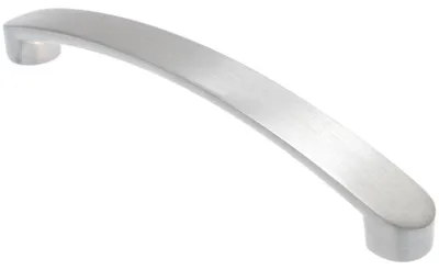 Immagine prodotto di Maniglia per mobili BA, 160 mm, maniglia per cucina, alluminio spazzolato, argento, design moderno