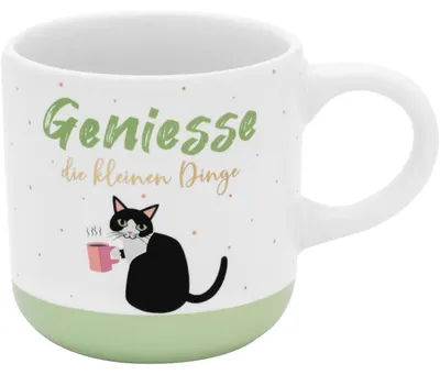 Obrázek produktu pro Espresso šálek s potiskem GENIESSE