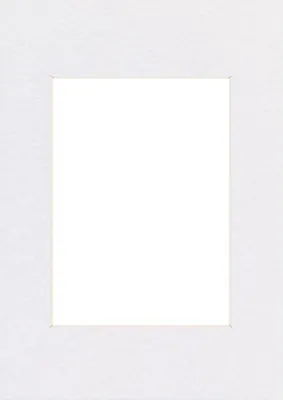 Image de Passepartout 40X50Cm Blanc Arctique