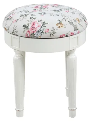 Produktbild von Runder Hocker Poufa Fußhocker Runder Hocker Polsterhocker Sitzhocker Beistell