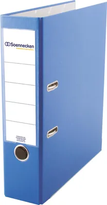Produktbild von Soennecken Ordner 3336 DIN A4 80mm PP blau