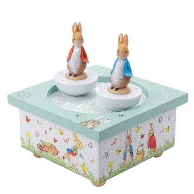 Image de Boîte à musique Peter Rabbit dansant