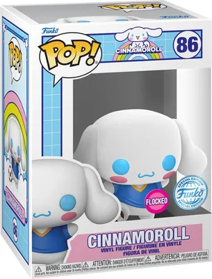 Zdjęcie produktu dla Funko POP Hello Kitty 86 Cinnamoroll flocked Special Edition Limitowana Figurka Kolekcjonerska