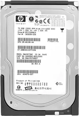 Produktbild von Festplatte HP BF07289BC4 73GB 10000Rpm SCSI 80-PIN 3,5" Zoll 365699-008