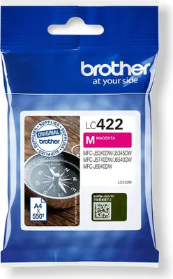 Produktbild von Brother LC-422 M magenta