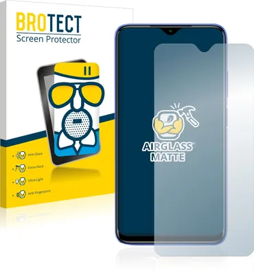 Produktbild von BROTECT Entspiegelungs Schutzglas für Xiaomi Redmi 9T Schutzfolie Panzer Folie Glas Display Schutz matt