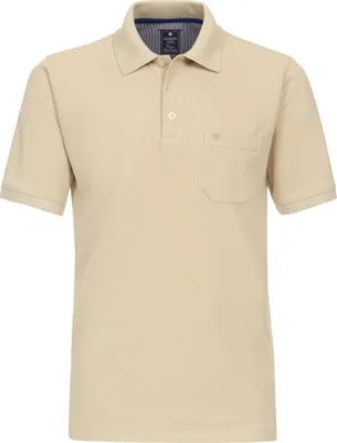 Produktbild von REDMOND Poloshirt mit Brusttasche Beige M