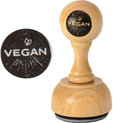 Produktbild von Vegan Holzstempel