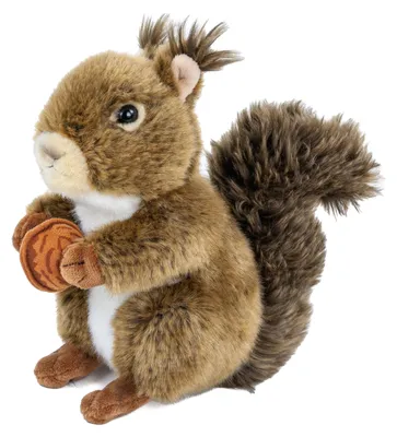 Produktbild von Kuscheltier Eichhörnchen mit Nuss 17 cm Plüschtier