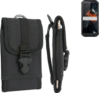 Produktbild von K-S-Trade Handyhülle kompatibel mit Blackview BV9500 Pro Gürteltasche Holster Handytasche Gürtel Tasche Schutzhülle Robuste Handy Schutz Hülle