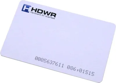 Obrázek produktu pro Bezkontaktní karta RFID 13,56 MHz s kódovaným logem HDWR HD-RPC02