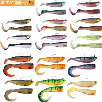 Produktbild von Savage Gear Cutbait Herring Gummifische, Farbe:Firetiger, Länge / Gewicht:25cm - 460g